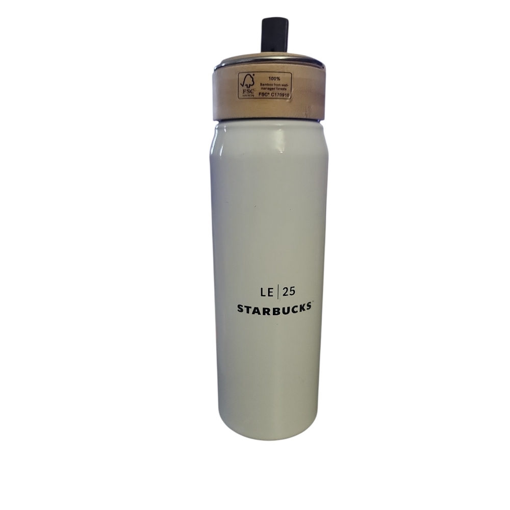 Starbucks Leadership Experience Cup With Wood Lid 2025 Exclusive Item